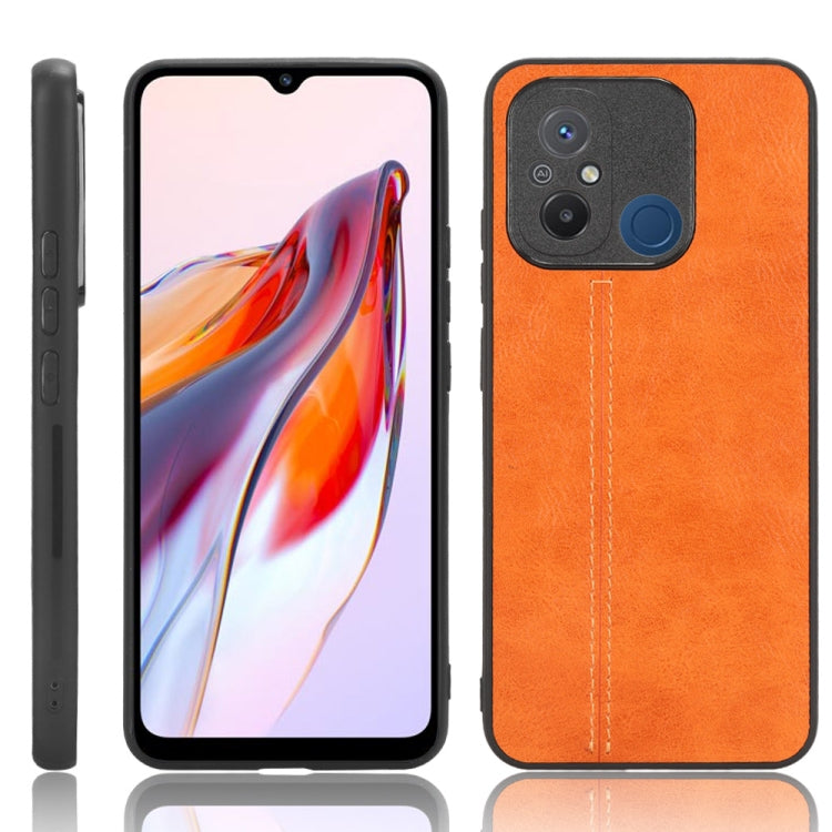 Sewing Cow Pattern Skin PC + PU + TPU Phone Case