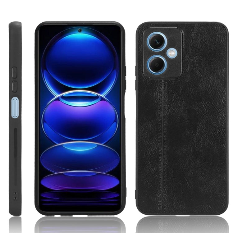 Sewing Cow Pattern Skin PC + PU + TPU Phone Case