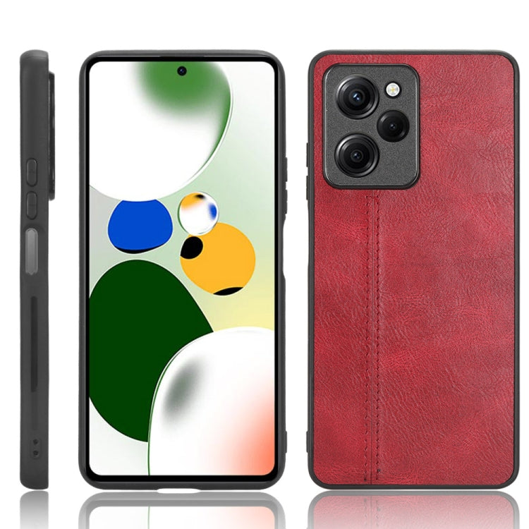 Sewing Cow Pattern Skin PC + PU + TPU Phone Case