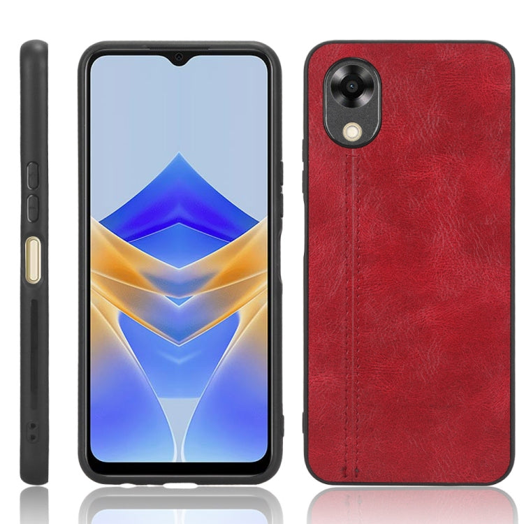 Sewing Cow Pattern Skin PC + PU + TPU Phone Case