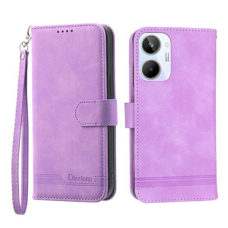 Dierfeng Dream Line Leather Phone Case