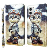 3D Painted Leather Phone Case