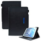 Suede Cross Texture Magnetic Clasp Leather Tablet Case