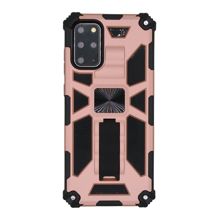 Shockproof TPU + PC Magnetic Protective Case with Holder