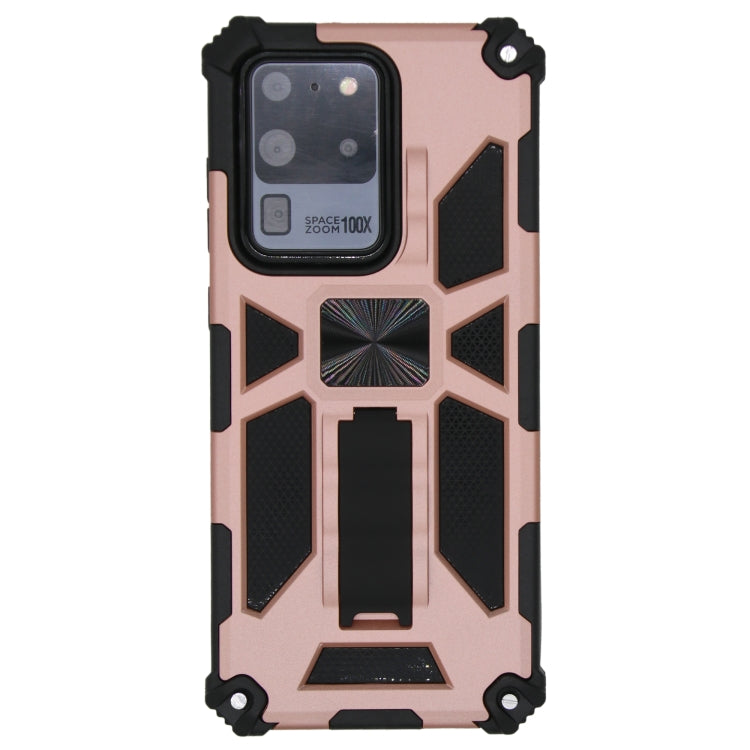 Shockproof TPU + PC Magnetic Protective Case with Holder