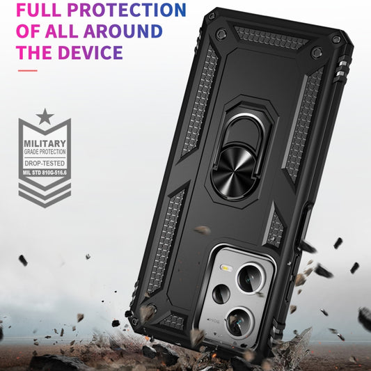Shockproof TPU + PC Phone Case with Holder