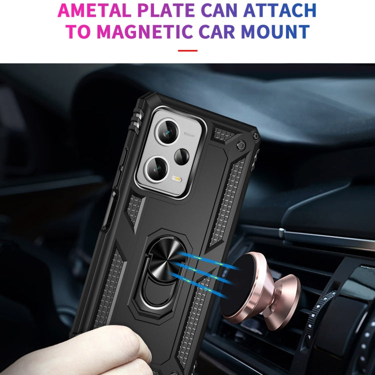 Shockproof TPU + PC Phone Case with Holder