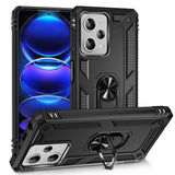 Shockproof TPU + PC Phone Case with Holder