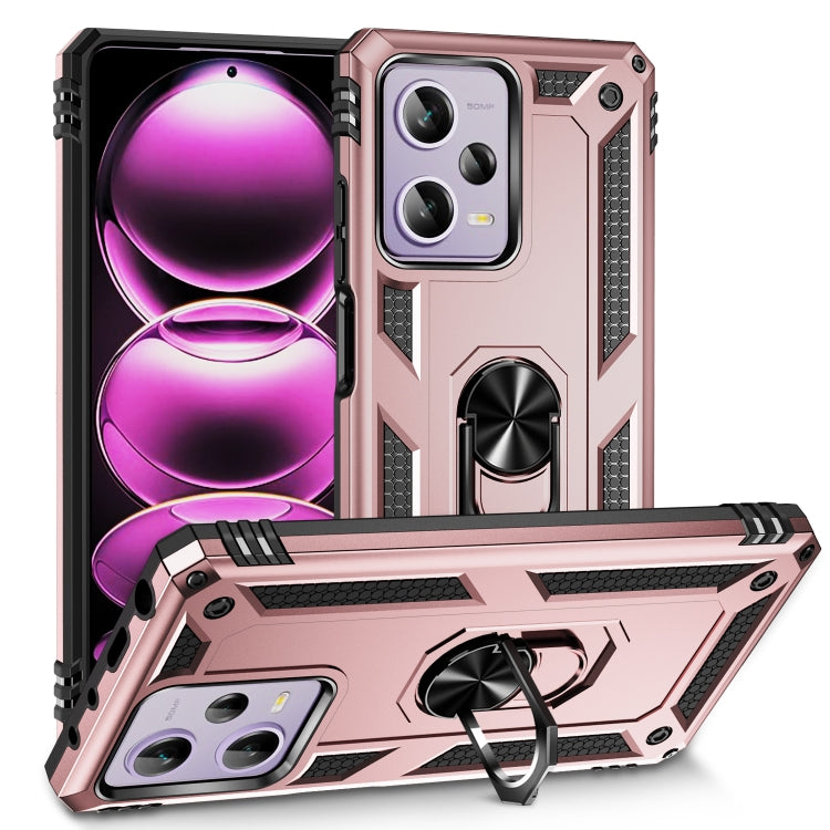 Shockproof TPU + PC Phone Case with Holder