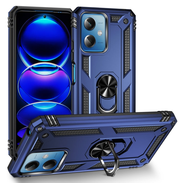 Shockproof TPU + PC Phone Case with Holder