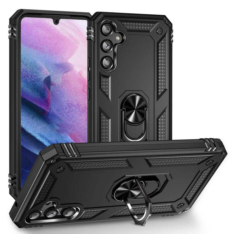 Shockproof TPU + PC Phone Case with Holder
