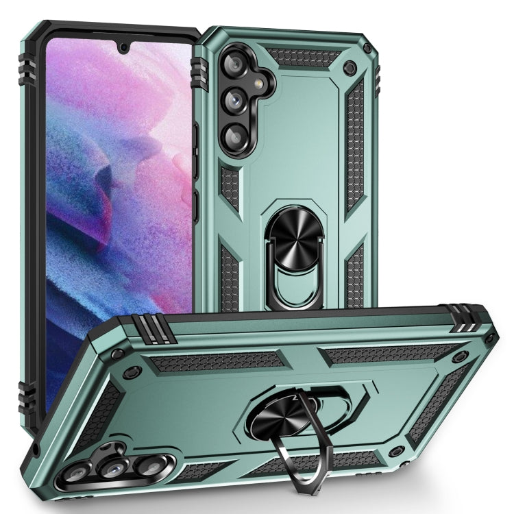 Shockproof TPU + PC Phone Case with Holder