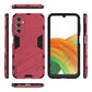 Punk Armor 2 in 1 PC + TPU Shockproof Phone Case with Invisible Holder