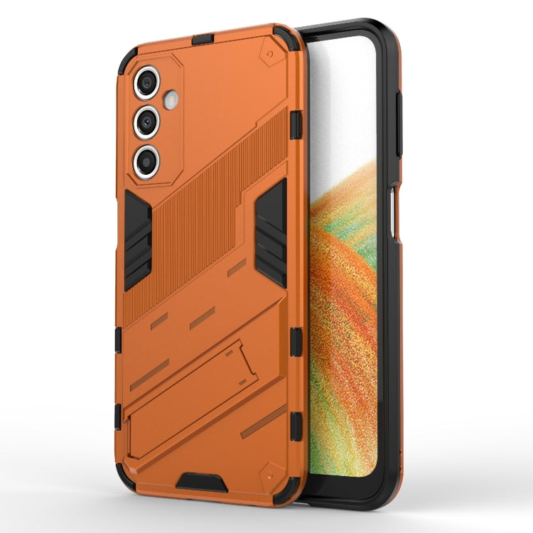 Punk Armor 2 in 1 PC + TPU Shockproof Phone Case with Invisible Holder