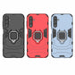 PC + TPU Shockproof Protective Phone Case with Magnetic Ring Holder