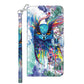 3D Painting Pattern TPU + PU Leather Phone Case