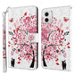 3D Painting Pattern TPU + PU Leather Phone Case