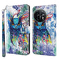 3D Painting Pattern TPU + PU Leather Phone Case
