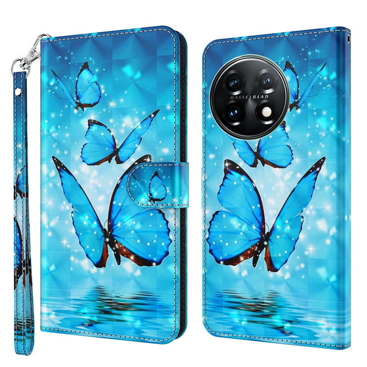 3D Painting Pattern TPU + PU Leather Phone Case