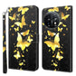 3D Painting Pattern TPU + PU Leather Phone Case