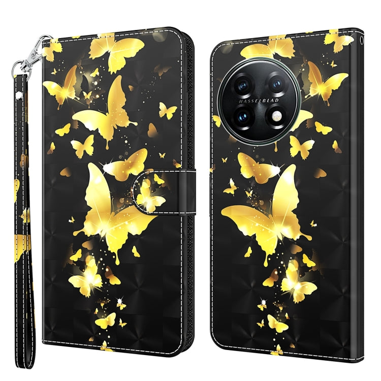 3D Painting Pattern TPU + PU Leather Phone Case