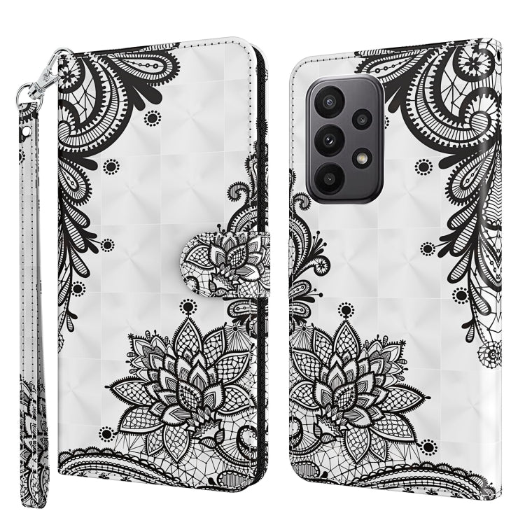 3D Painting Pattern TPU + PU Leather Phone Case