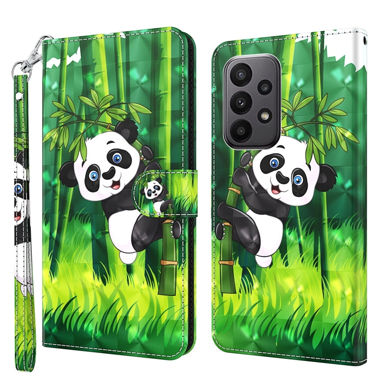 3D Painting Pattern TPU + PU Leather Phone Case