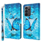 3D Painting Pattern TPU + PU Leather Phone Case