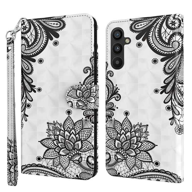 3D Painting Pattern TPU + PU Leather Phone Case