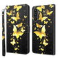 3D Painting Pattern TPU + PU Leather Phone Case