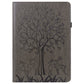 Tree & Deer Pattern Embossed Leather Tablet Case