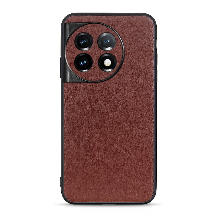 Lambskin Texture Genuine Leather Phone Case