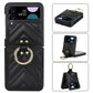 V-shaped Folding Protective Phone Case with Folding Ring