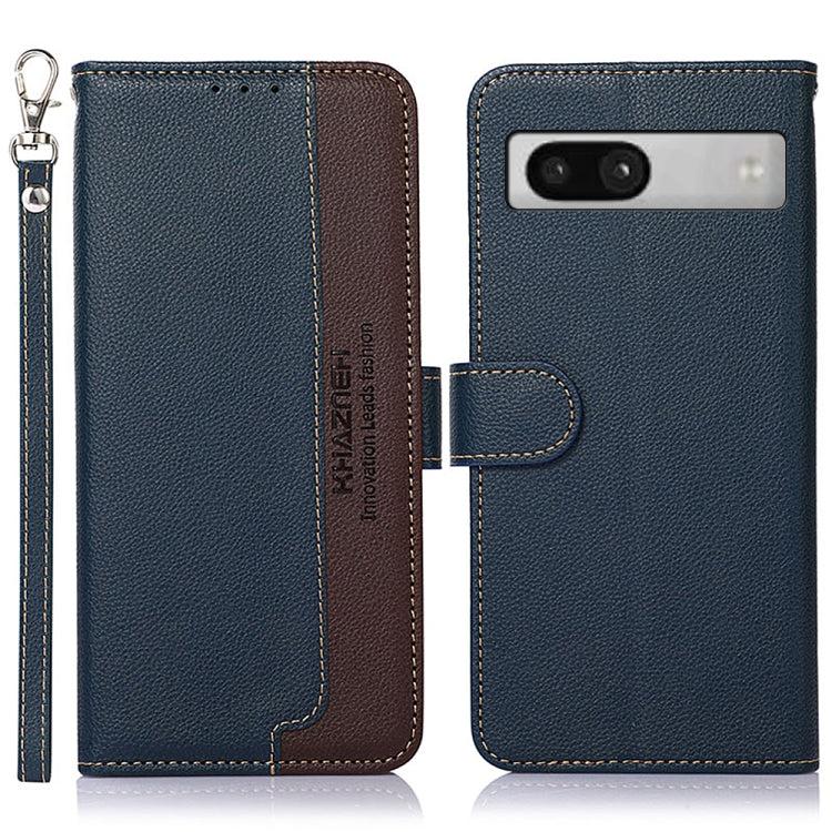 KHAZNEH Litchi Texture Leather RFID Phone Case