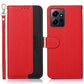 KHAZNEH Litchi Texture Leather RFID Phone Case