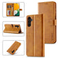 LC.IMEEKE Calf Texture Leather Phone Case