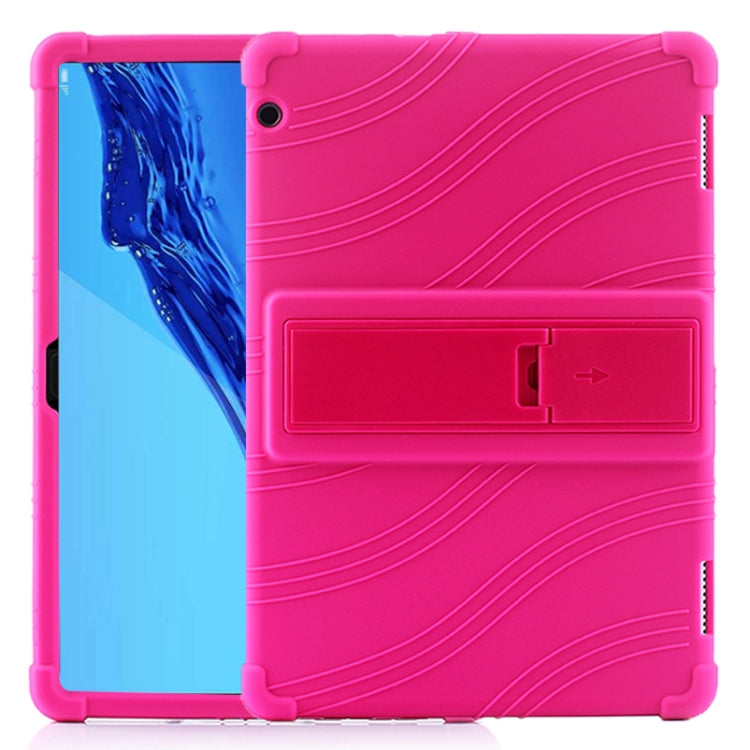 Tablet PC Silicone Protective Case with Invisible Bracket, For Huawei MediaPad T5, For Lenovo Tab E10, For iPad 6 (9.7 Universal), For iPad mini 5 / 4, For iPad 10.2 / 10.5, For iPad mini 3 / 2 / 1
