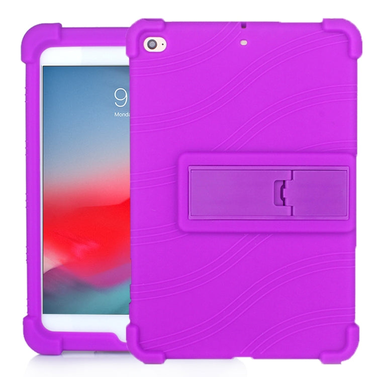 Tablet PC Silicone Protective Case with Invisible Bracket, For Huawei MediaPad T5, For Lenovo Tab E10, For iPad 6 (9.7 Universal), For iPad mini 5 / 4, For iPad 10.2 / 10.5, For iPad mini 3 / 2 / 1