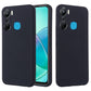 Pure Color Liquid Silicone Shockproof Phone Case