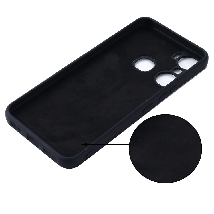 Pure Color Liquid Silicone Shockproof Phone Case