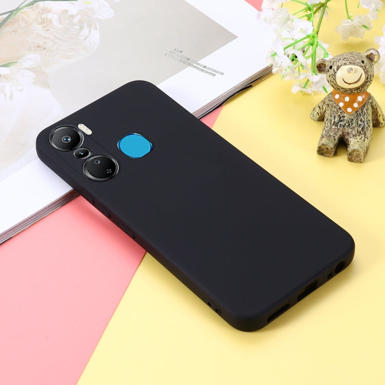 Pure Color Liquid Silicone Shockproof Phone Case