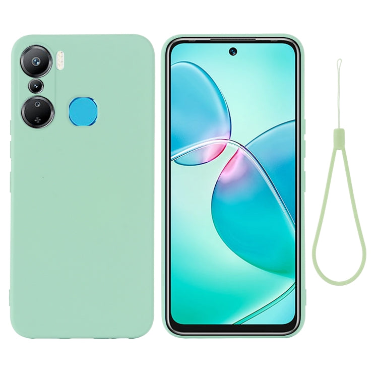 Pure Color Liquid Silicone Shockproof Phone Case