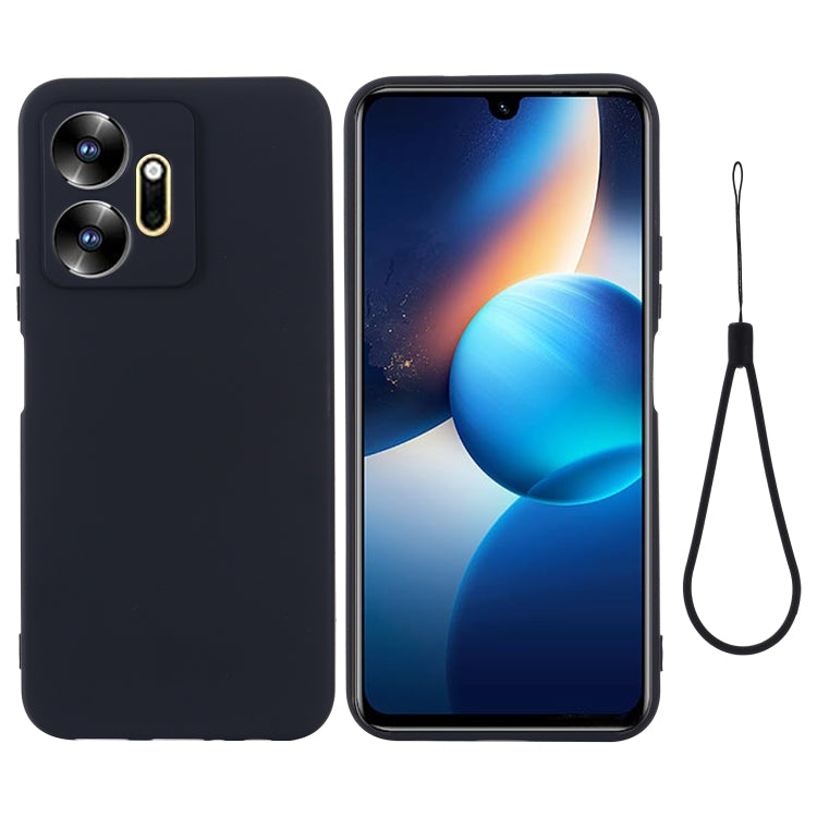 Pure Color Liquid Silicone Shockproof Phone Case