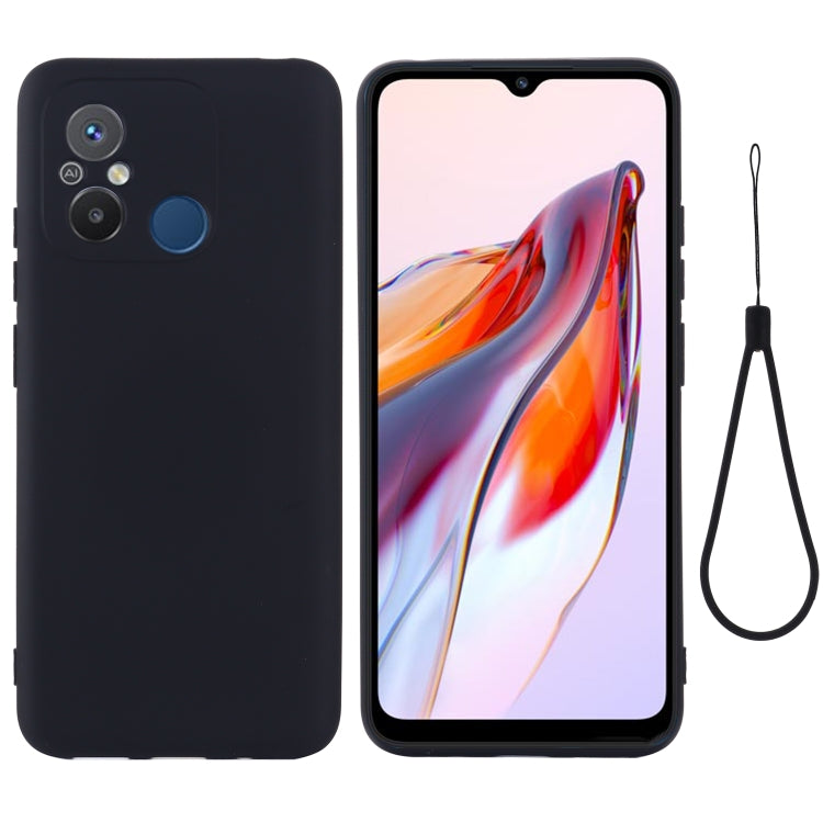 Pure Color Liquid Silicone Shockproof Phone Case