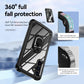 TPU + PC Lens Protection Phone Case with Ring Holder