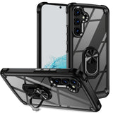 TPU + PC Lens Protection Phone Case with Ring Holder