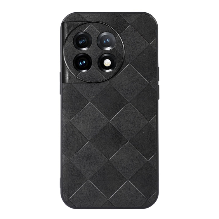 Weave Plaid PU Phone Case