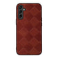 Weave Plaid PU Phone Case