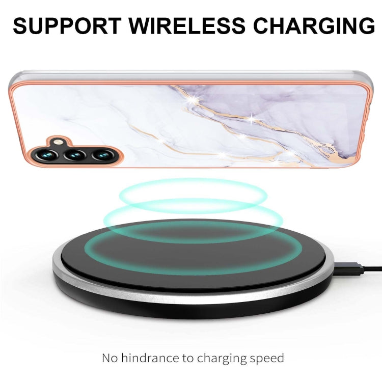 Electroplating Marble IMD TPU Phone Case