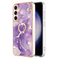 Electroplating Marble IMD TPU Phone Case with Ring Holder
